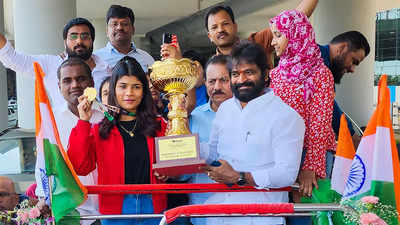 Support of home crowd powered me to win world championship: Nikhat Zareen