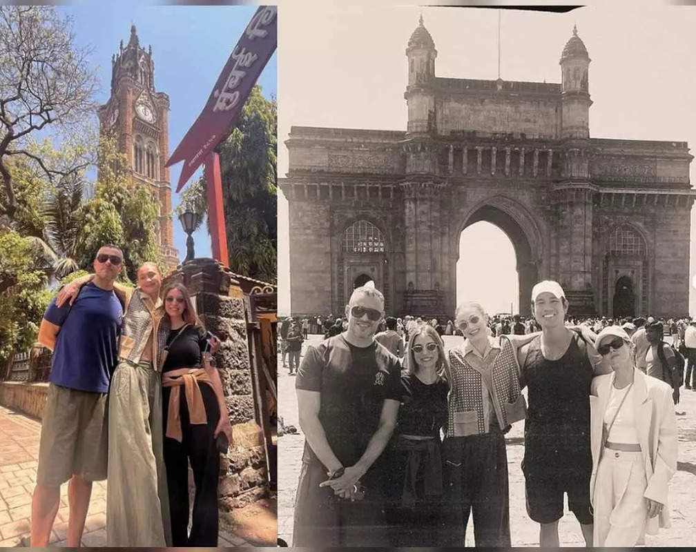 
Supermodel Gigi Hadid visits Mumbai's CSMT, Gateway of India on 'unforgettable' first trip
