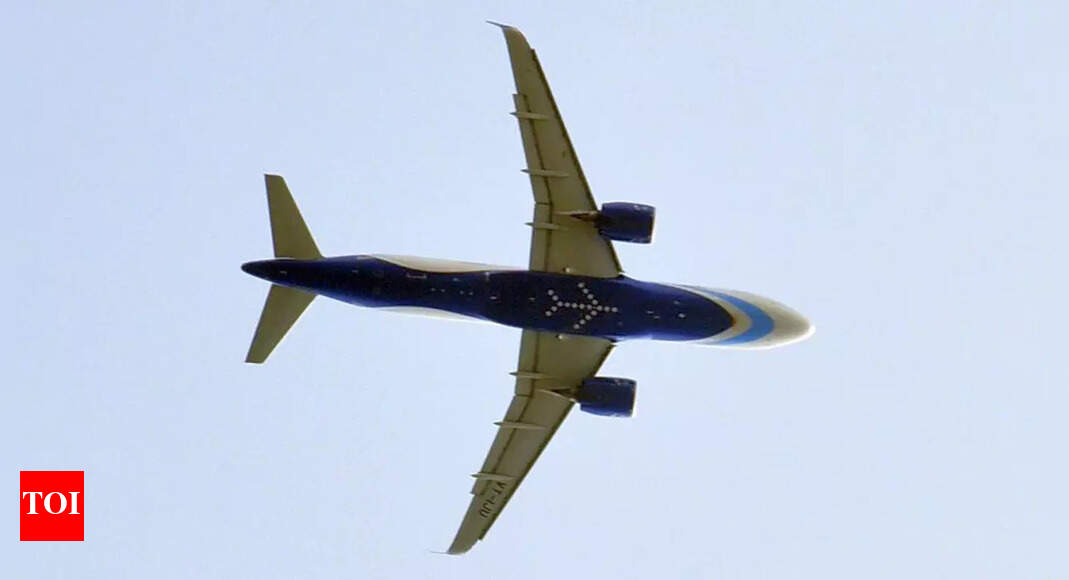 Indigo Flight Emergency Landing Varanasibound IndiGo flight makes emergency landing at