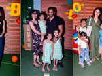 Shehnaaz Gill, Karanvir Bohra and Mahhi Vij attend Bharti Singh and Haarsh Limbachiyaa’s son Golla’s first birthday party