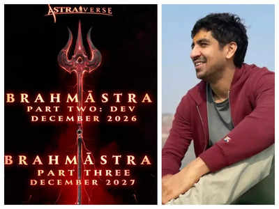 Ayan Mukherji announces release dates for Brahmastra 2 and 3 from the Astraverse; hints about another 'special movie'