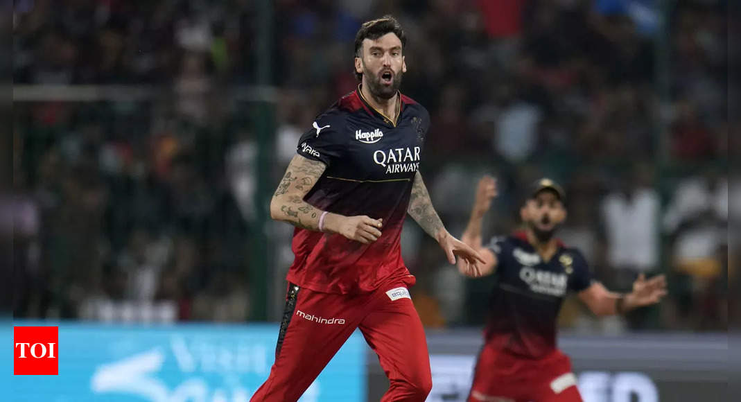IPL 2023: RCB’s Reece Topley travels to Kolkata, but unlikely for KKR game | Cricket News – Times of India