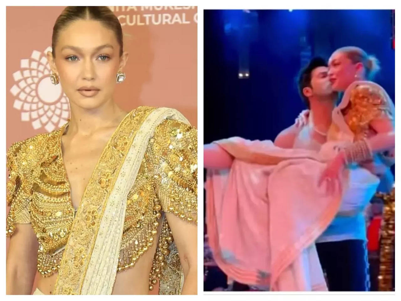 Did Gigi Hadid deliberately delete post defending Varun Dhawan's kiss incident? Here's the truth | Hindi Movie News - Times of India