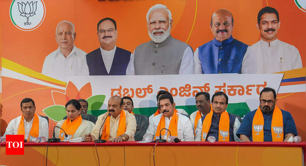 Karnataka: BJP candidates list for Karnataka assembly polls will have surprise element, says CM Bommai | India News – Times of India