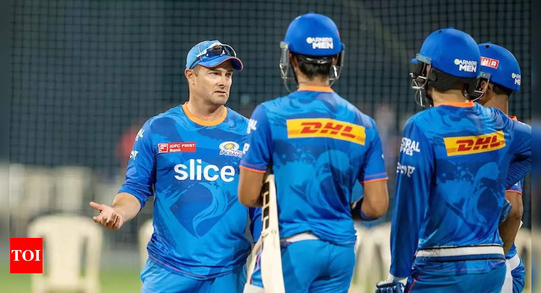 Time for Mumbai Indians youngsters to show up in IPL, says head coach Mark Boucher | Cricket News – Times of India