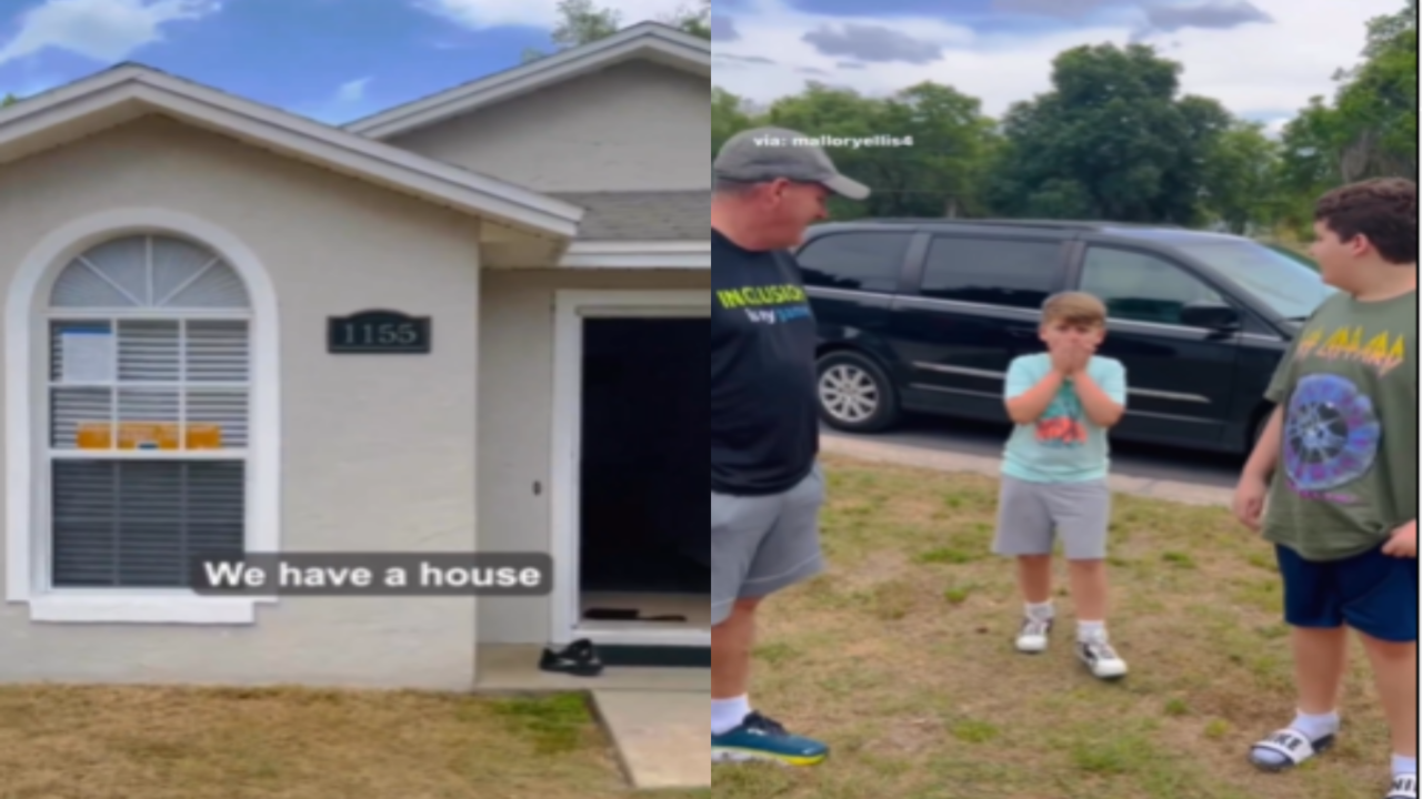 Little boy gives priceless reaction when parents tell him about their new home