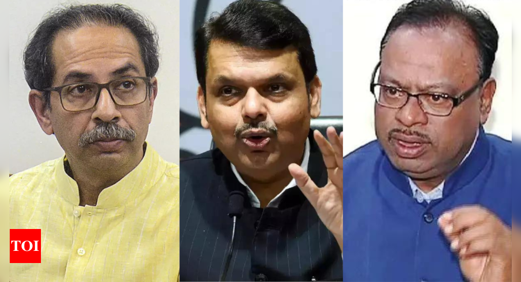 Won’t let Uddhav come out of his home if he doesn’t stop using objectional language against Fadnavis: Maharashtra BJP chief | India News – Times of India