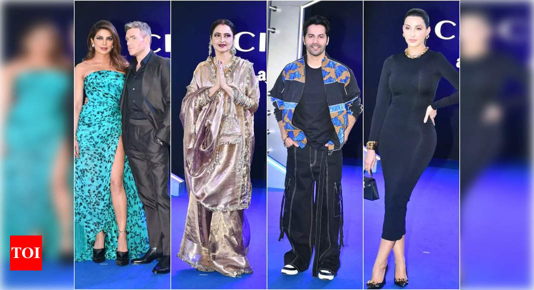 Citadel A-Pac premiere: Priyanka Chopra, Richard Madden join a slew of Bollywood celebrities at the blue carpet – Times of India