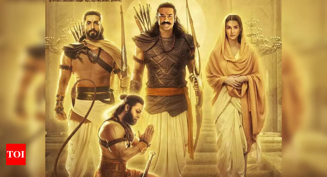 Adipurush: FIR filed against producer, director Om Raut over new poster of Prabhas and Kriti Sanon starrer – Times of India