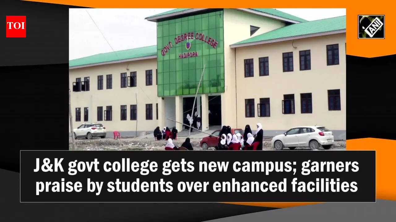 J&K govt college gets new campus; garners praise by students over ...