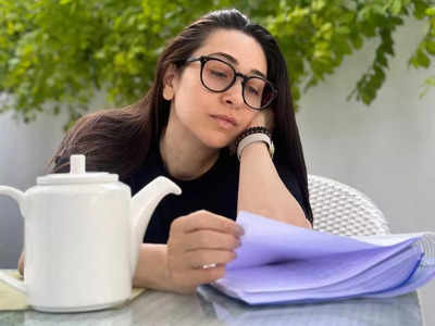 Karisma Kapoor gets back to work, shares pictures from script session
