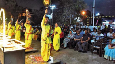 Kolkata Municipal Corporation plans laser show to light up Ganga aarti