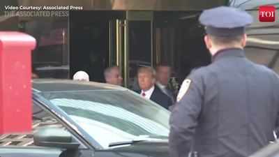 Former US President Donald Trump pleads not guilty to 34 felony counts of falsifying business records