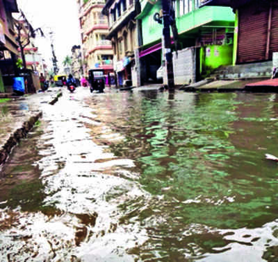 Shower spell leaves Silchar waterlogged