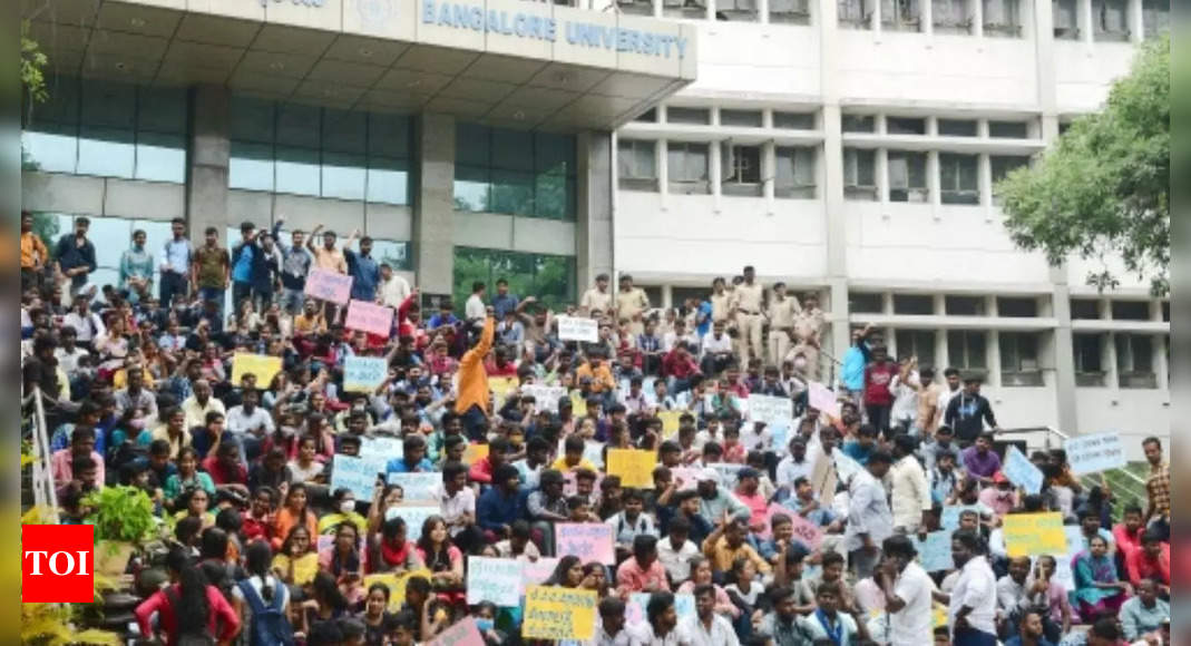 4year debate ends as Bangalore University to issue tearable markscards