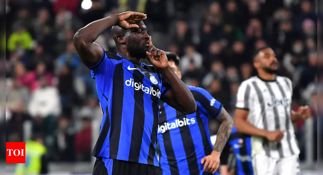 Romelu Lukaku snatches late draw for Inter Milan in fiery Italian Cup clash at Juventus | Football News – Times of India