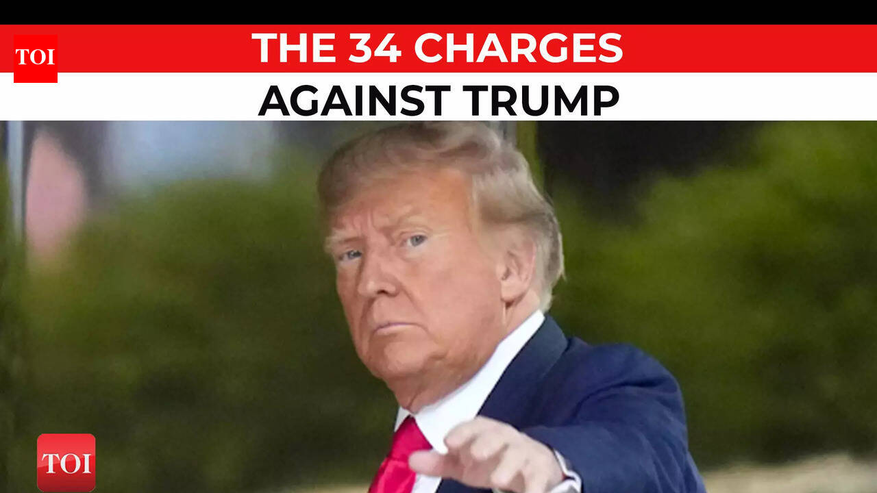 Explained: What are the felony charges against former US President ...