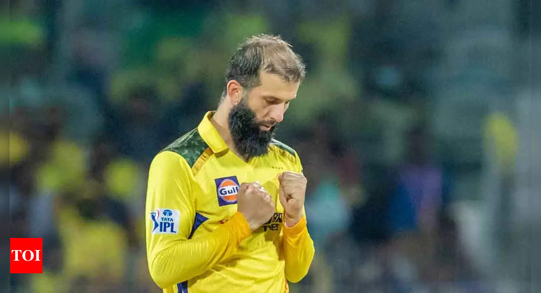IPL 2023: Moeen Ali’s ‘Test cricket approach’ makes him a hit at Chepauk | Cricket News – Times of India