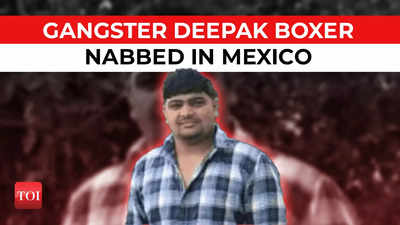 Delhi's most wanted gangster Deepak Boxer brought to India from Mexico