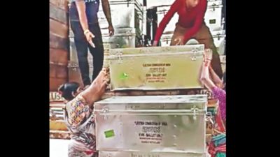Ahead of 2024 elections, Odisha gets 8,200 EVMs in 1st phase