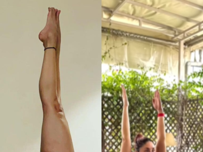 Celeb-inspired yoga poses