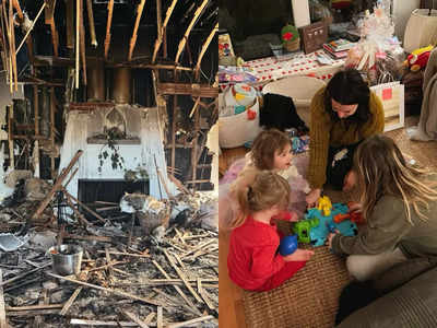 Grey's Anatomy actor Caterina Scorsone escapes with 3 kids as her house catches fire, grieves losing 4 pets
