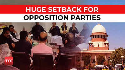 Massive setback for Opposition as SC refuses to entertain plea on 'misuse' of CBI and ED