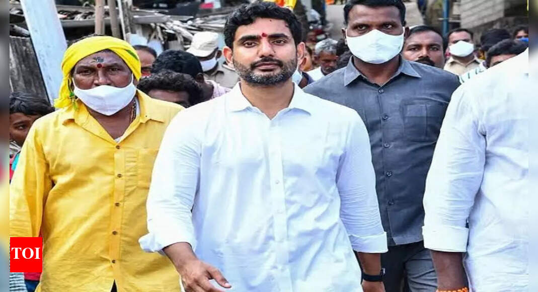 Andhra Pradesh: Nara Lokesh accuses Dharmavaram MLA Kethireddy of land ...
