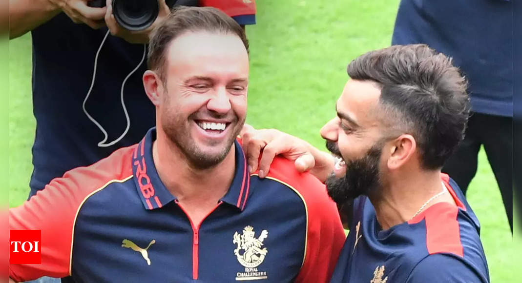 Virat Kohli looks relaxed after giving away captaincy roles: AB de Villiers | Cricket News - Times of India