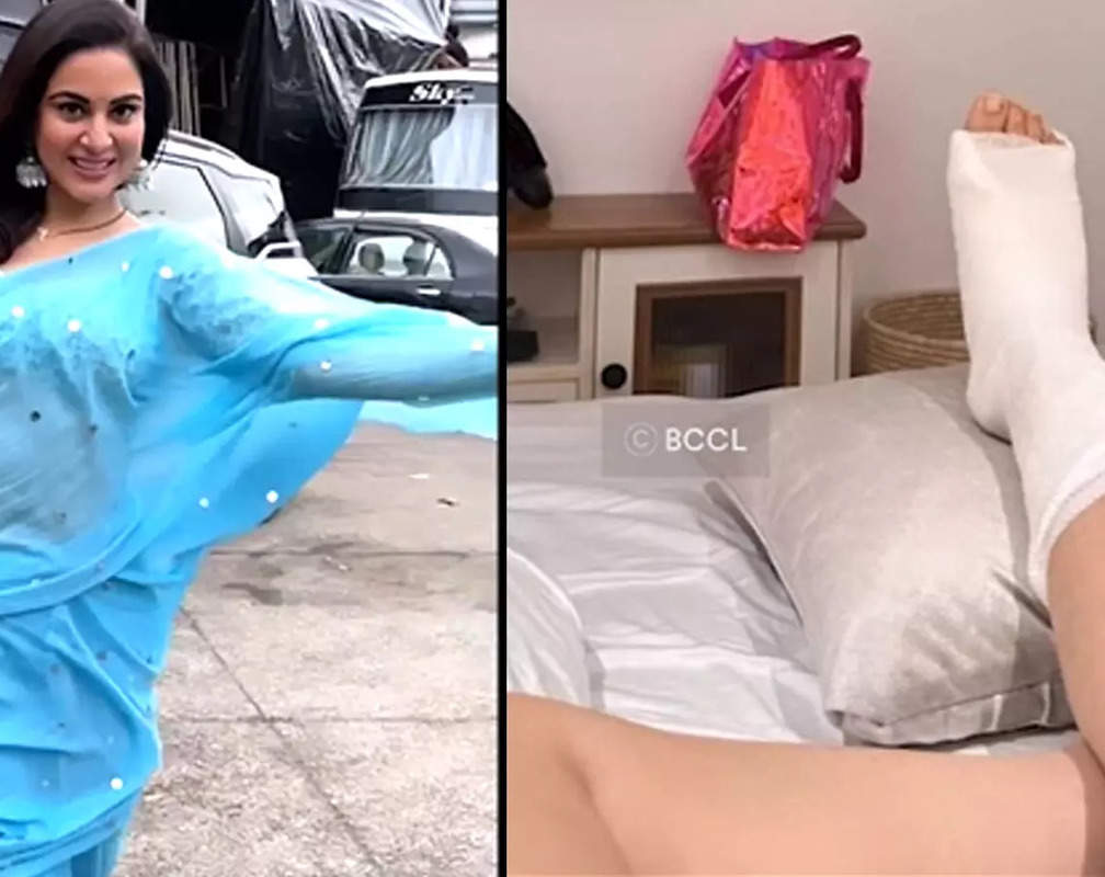 
Shraddha Arya injures her leg, shares an update on Instagram saying, 'I like to do my own stunts....'
