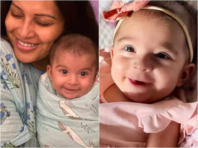 Bipasha Basu reveals daughter Devi's face for the first time, shares cute pictures