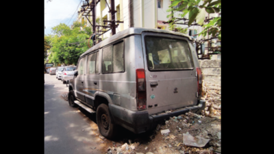 Calangute panchayat, traffic cell begin drive to seize, auction abandoned vehicles
