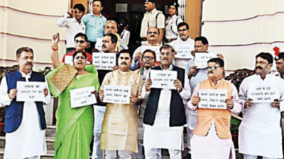 Ruckus in Bihar Legislative Council as BJP MLCs protest over Ram Navami clashes