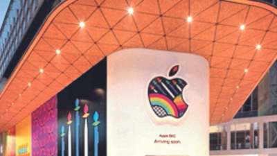 Apple's first India store in Mumbai dons Kaali-Peeli art
