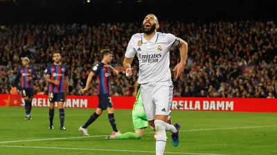 Real Madrid thrash Barcelona with Benzema hat-trick to enter Copa del Rey final