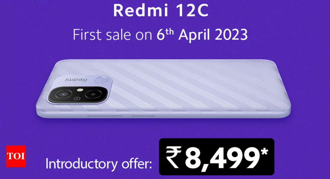 Xiaomi Redmi Note 12, Redmi 12C goes on sale today: Price, offers and more – Times of India
