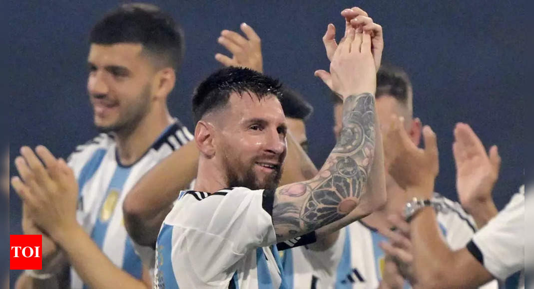 Argentina dethrone Brazil to regain top spot in FIFA rankings after six-year gap | Football News – Times of India