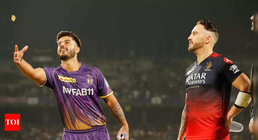 Ipl Live Score Kolkata Knight Riders Vs Royal Challengers Bangalore 2023 Kkr Set 205 Run 