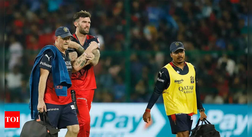 RCB pacer Reece Topley ruled out of IPL due to shoulder injury | Cricket News – Times of India