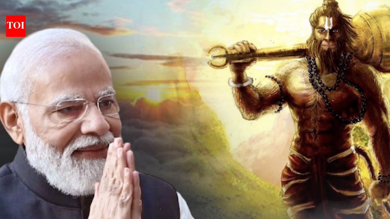 bjp hanuman: Why did BJP remember Hanumanji on its foundation day