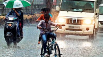 Rain & hailstorms hammer Hyderabad, summer breather for residents; orange alert today
