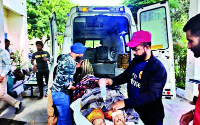 Woman, son critically injured in axe attack by addict husband