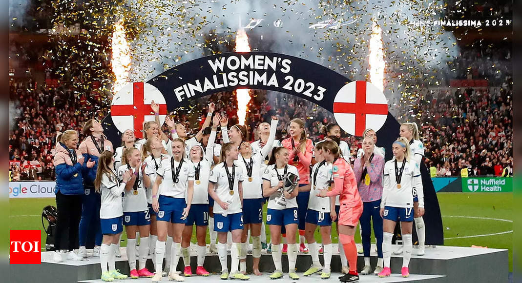 England beat Brazil on penalties to win Women’s Finalissima | Football News – Times of India