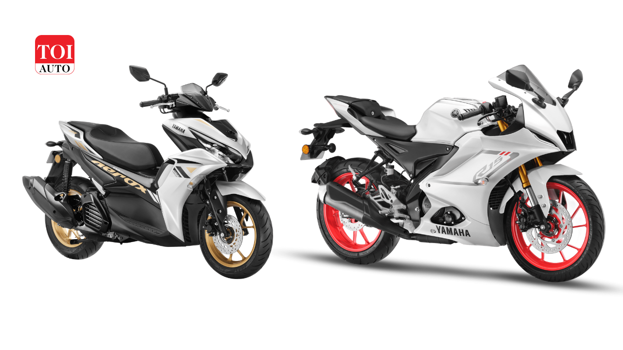 Inleg Botsing scherm 2023 Yamaha Aerox 155 launched at Rs 1.43 lakh: R15 V4, MT-15 motorcycles  also updated - Times of India