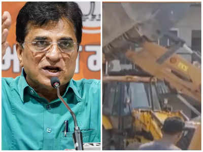 Illegal studio demolished in Mumbai, BJP leader Kirit Somaiya claims 19 other illegal studios will also be razed