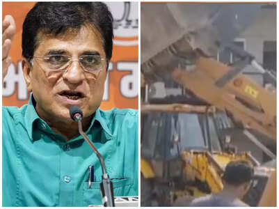 Illegal studio demolished in Mumbai