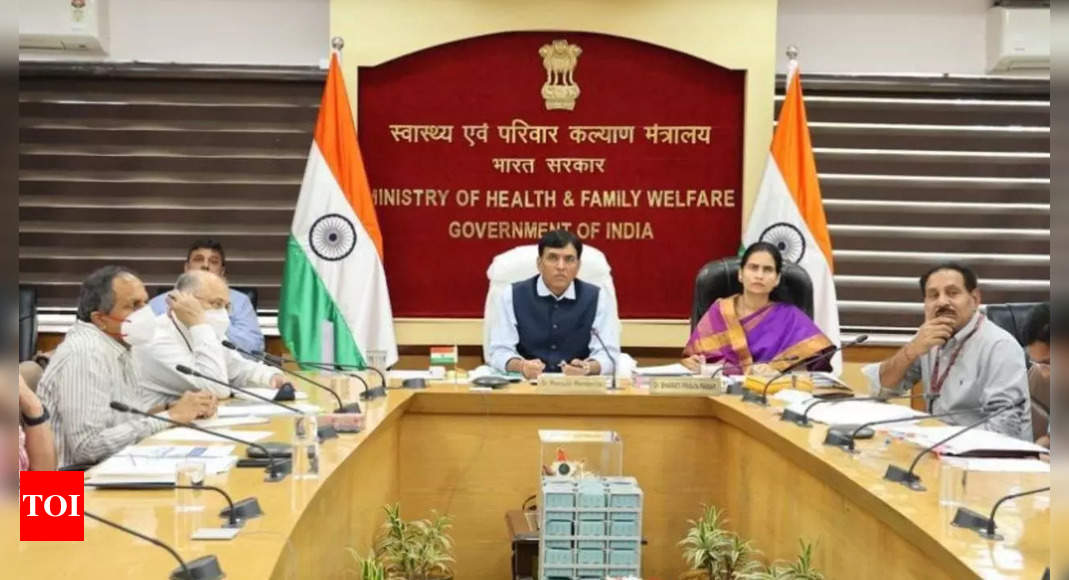 Surge in Covid cases: Union health minister Mansukh Mandaviya asks states to stay alert, prepared | India News – Times of India