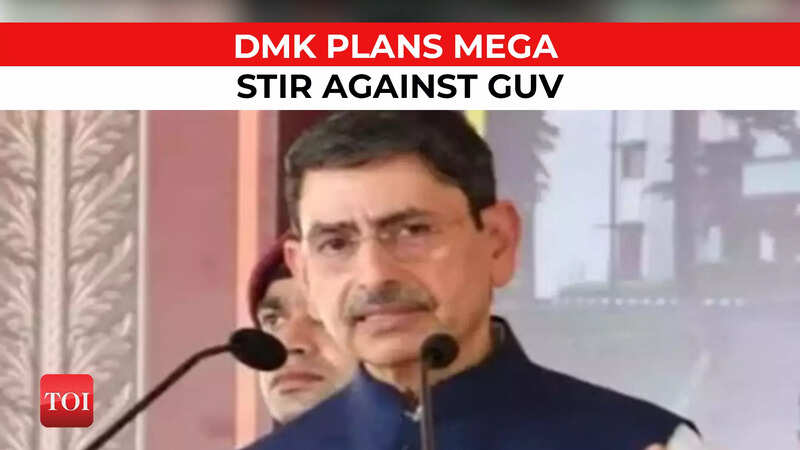DMK plans mega stir against Tamil Nadu governor after his remarks on ...