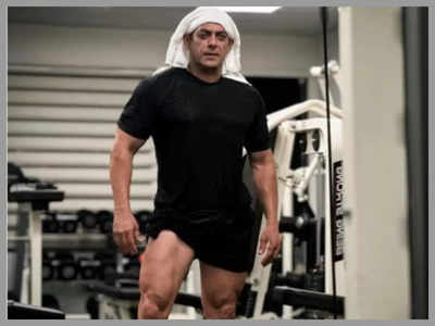 Salman Khan shares a post-workout photo from gym; fans call him