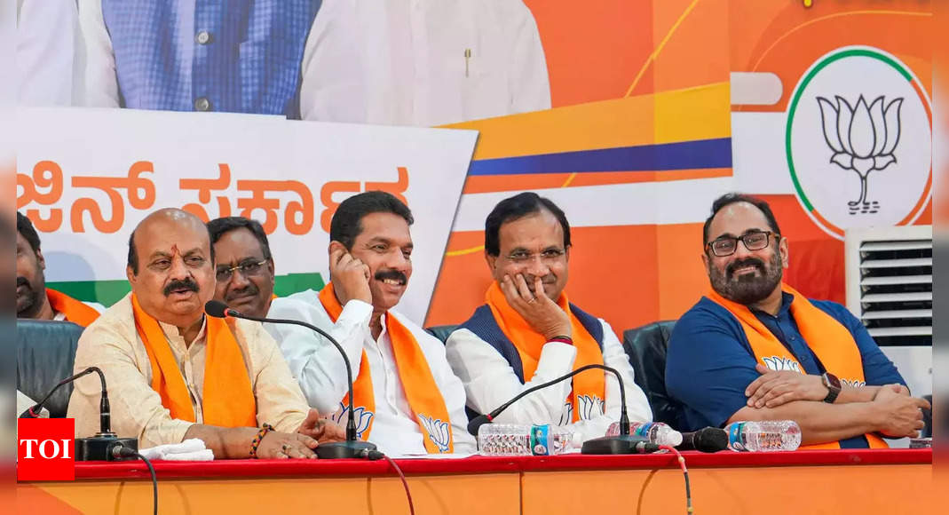 BJP Panel To Pick Candidates Today | Karnataka Election News - Times Of ...